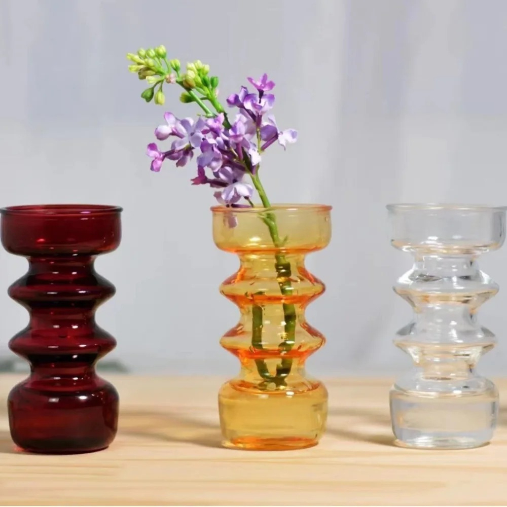 Colorful Vases Glass Ornaments - đánh giá và giá Dried Flower Bulk