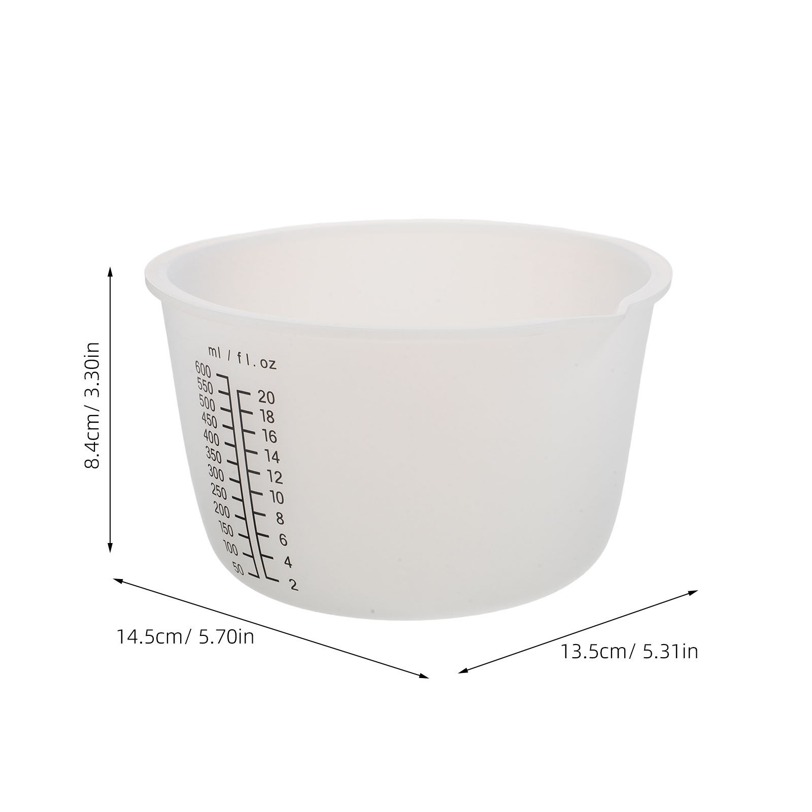 3Pcs Silicone Resin Mixing Cup - đánh giá và giá Mixing Cup Silicone