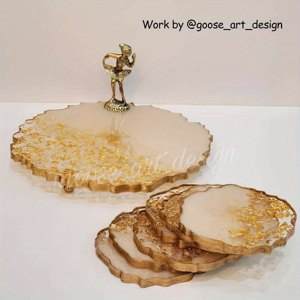 Irregular Agate Geode Resin Si - đánh giá và giá Geode Mold Silicone
