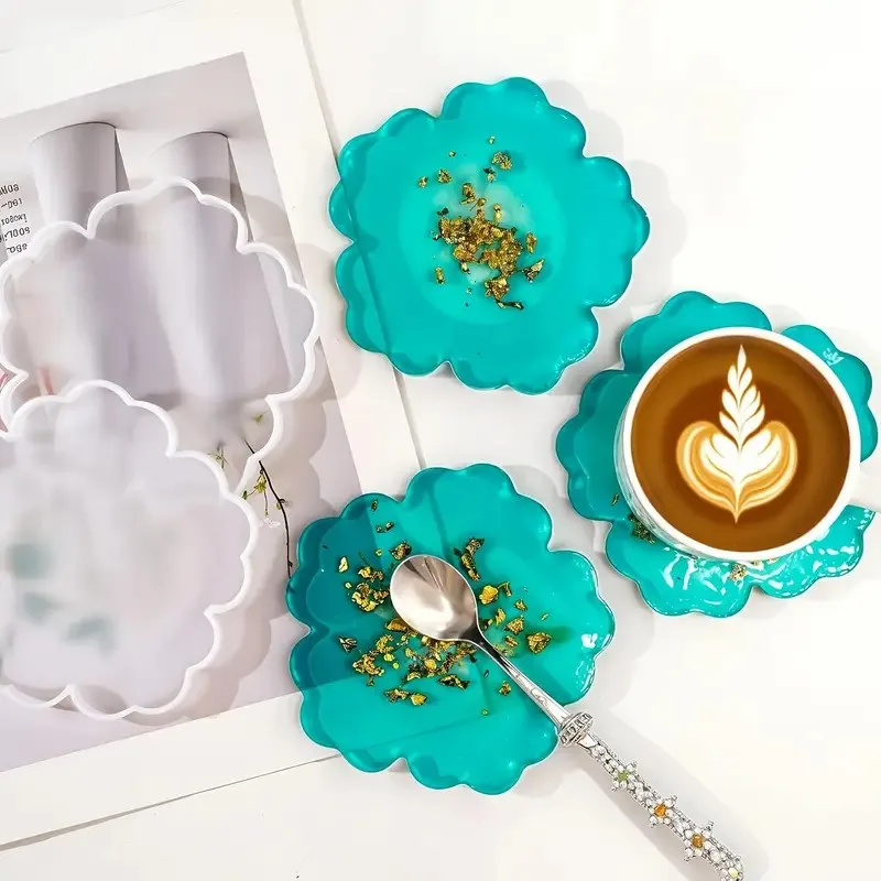 DIY Sakura Shaped Silicone Res - đánh giá và giá Geode Mold Silicone
