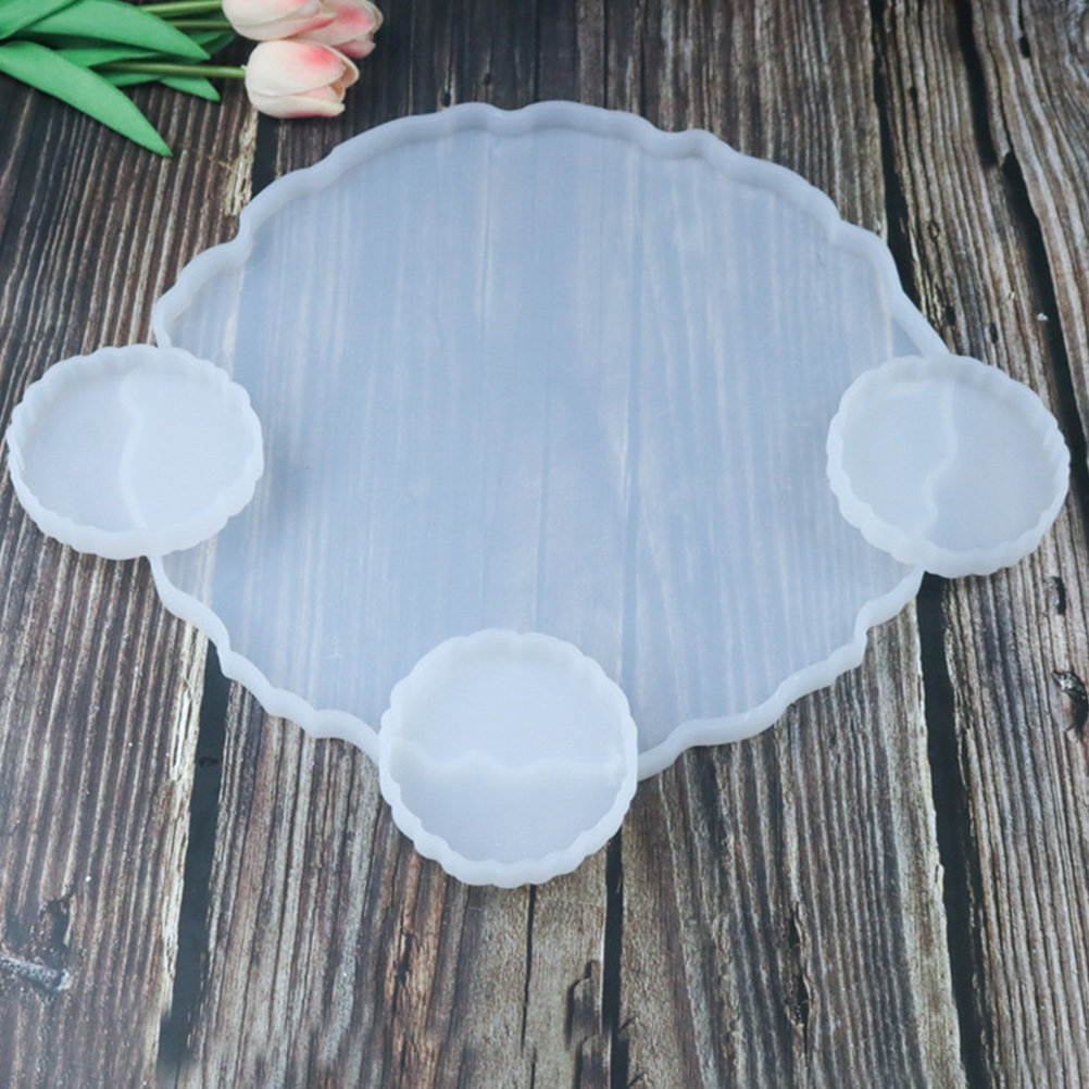 2Pcs Premium Silicone Crystal  - đánh giá và giá Serving Tray Mold