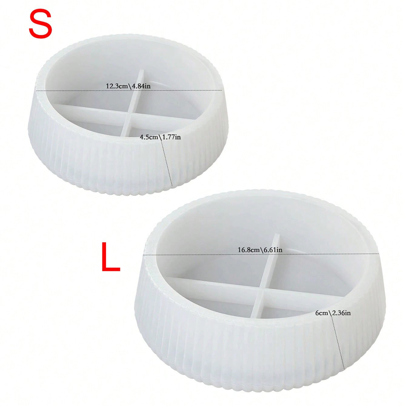 1pc Oversized Round Striped St - đánh giá và giá Coaster Mold Round