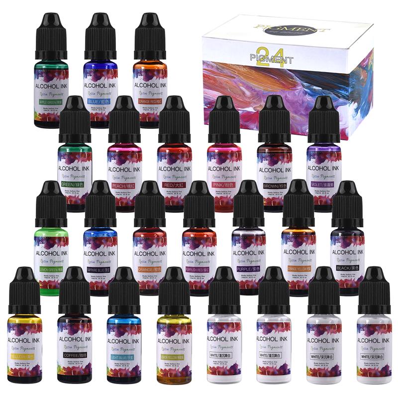 1 Bộ Nhựa Dính Sắc Tố Bộ Nghệ  - đánh giá và giá Resin Dye Alcohol
